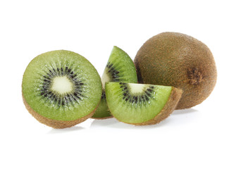 Fototapeta premium kiwi fruit isolated on white background