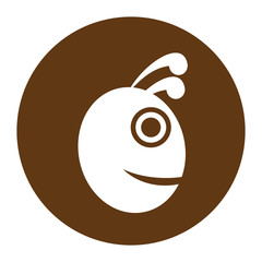 Nature Bee Honey Logo Vector