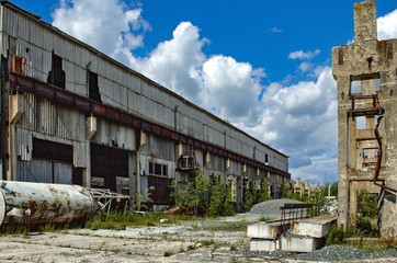 Obraz premium abadoned building