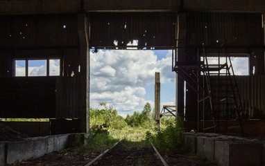 Fototapeta premium abadoned building