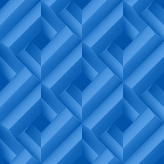 Geometric Modern Stylish Pattern. Seamless Blue Background. Abstract Texture for Web, Wallpaper, Fabric, Wrapping, Paper