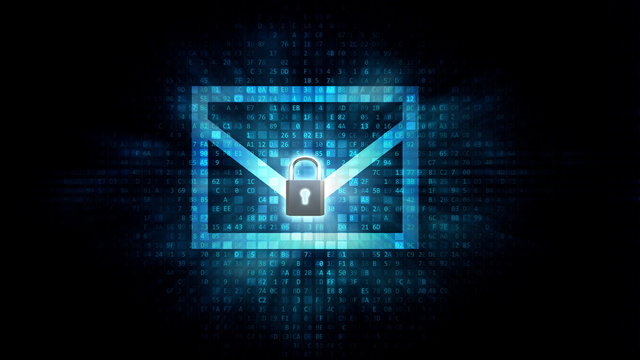 Email Security Protection Concept