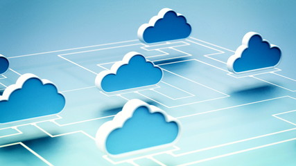 Cloud Computing Network concept - 293342785