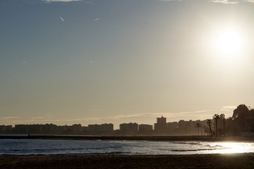 Torreon beach in Benicasim, Spain