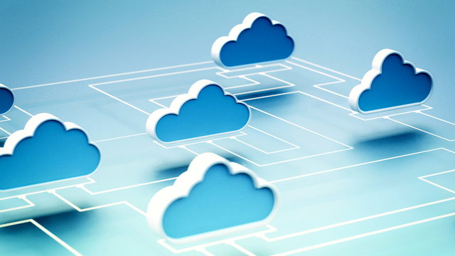 Cloud Computing Network concept