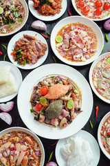 Yum (Thai food) - Soft focus