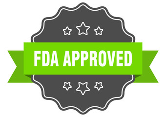 fda approved isolated seal. fda approved green label. fda approved