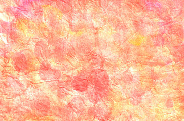Abstract watercolor crumpled multicolored background