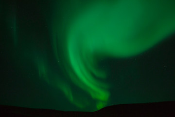 Aurora / Northern Lights in autumn time in Iceland