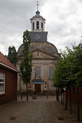 19th Century church in Dutch city Ootmarsum, Overijssel, Netherlands