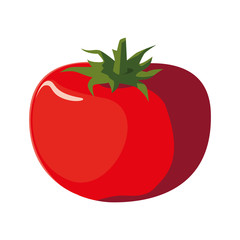 Isolated tomato icon vector design