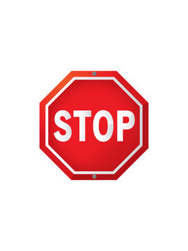 Stop Sign Vector 