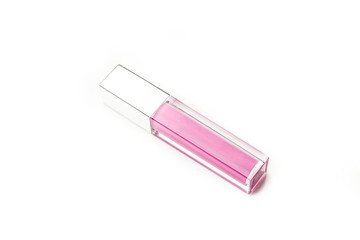 lipgloss on white background 