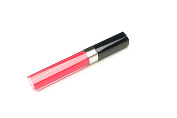 lipgloss on white background 