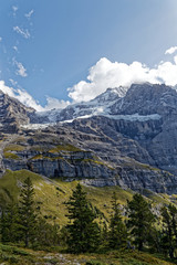 Fototapeta na wymiar Dans les Alpes Suisses