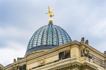 Obraz premium DRESDEN, GERMANY - July 23, 2017: antique building view in Dresden, Germany