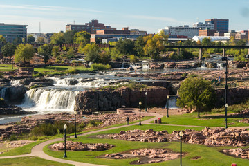 Lovely park in Sioux City South Dakota