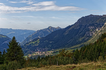 Fototapeta premium Montagnes des Alpes Suisses