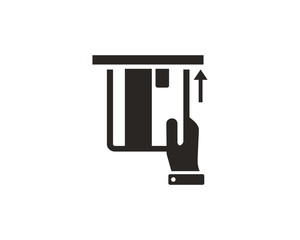 ATM icon symbol vector