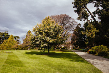 Christchurch Botanic Gardens in New Zealand