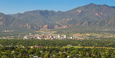 View of Downtown Colorado Springs