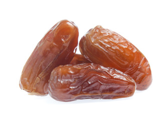 Dates palm isolated on white background