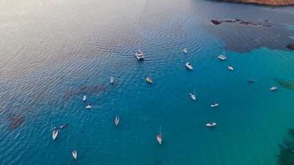 Espectacular vista des del Dron sobre el Mar 