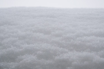 Obraz premium Pure snow texture white winter day background