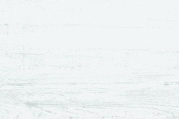 White wood plank texture for background. Vector illustration.