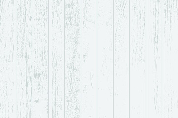 White wood plank texture for background. Vector illustration.