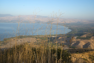 Sea of Galilee at sunrise