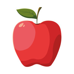 Isolated apple fruit vector design