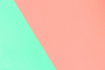 Colorful of pastel red and green paper background