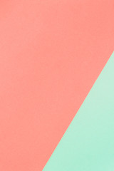 Colorful of pastel red and green paper background