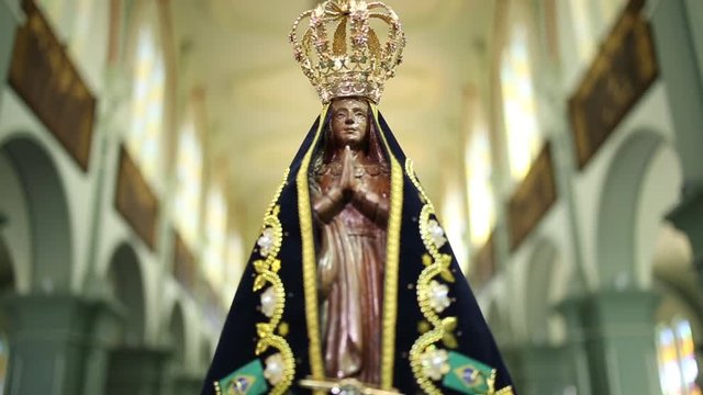 Image of Our Lady of Aparecida - Statue of the image of Our Lady of Aparecida