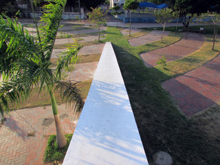 Largo das Dores amphitheater. Open air theater in Sobral.