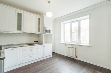 Russia, Moscow- May 05, 2018: interior room apartment. standard repair decoration in hostel