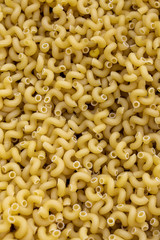 Pasta Vermicelli pasta texture background. filmed in store
