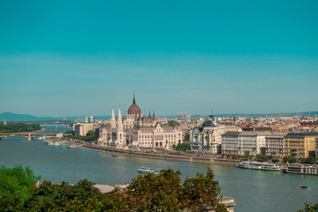 Fototapeta na wymiar Cityscape of Budapest, Hungary, Europe