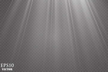 Vector Spotlights. Scene. Light Effects.
