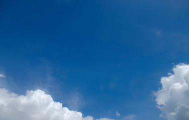 Naklejka na ściany i meble Blue sky background photo,nature photo