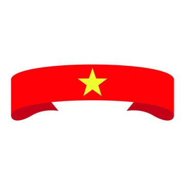 Vietnam  flag. Simple vector Мietnamese flag