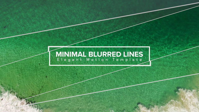 Minimal Blurred Lines