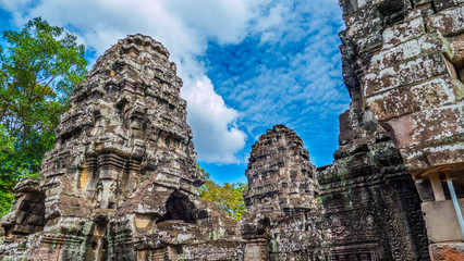Fototapeta premium Photos from the ruins of Ankor Wat