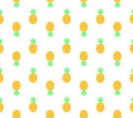 pineapple  pattern seamless. summer   VECTOR TEXTURE, WALLPAPER