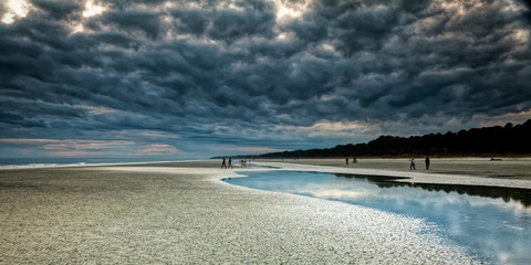 Clouds Moving In Fast