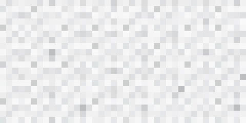 Abstract seamless mosaic vector background. Grey squares. - obrazy, fototapety, plakaty