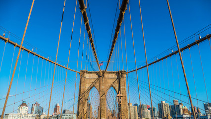 The Brooklyn Bridge from different perspectives.