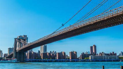 The Brooklyn Bridge from different perspectives.