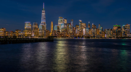 Fototapeta premium Impressive skyline of new york city